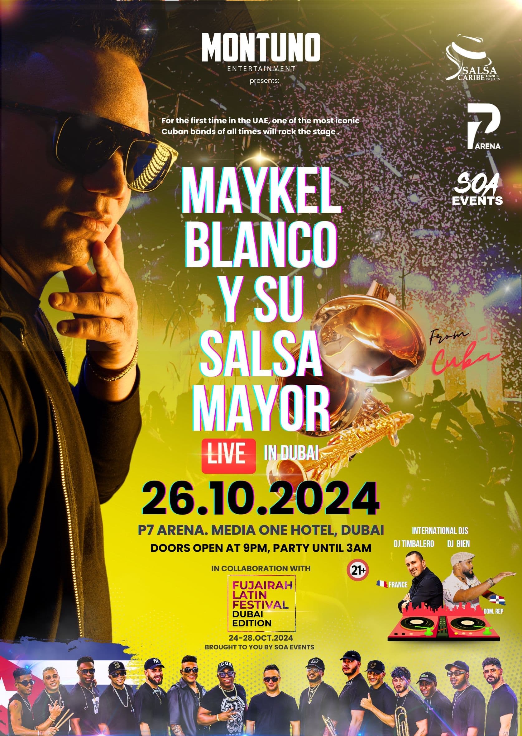 Maykel Blanco Y Su Salsa Mayor Live In Dubai